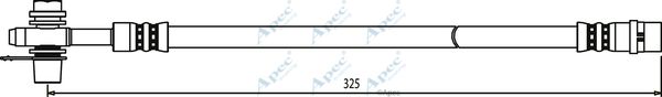 APEC BRAKING Тормозной шланг HOS3611